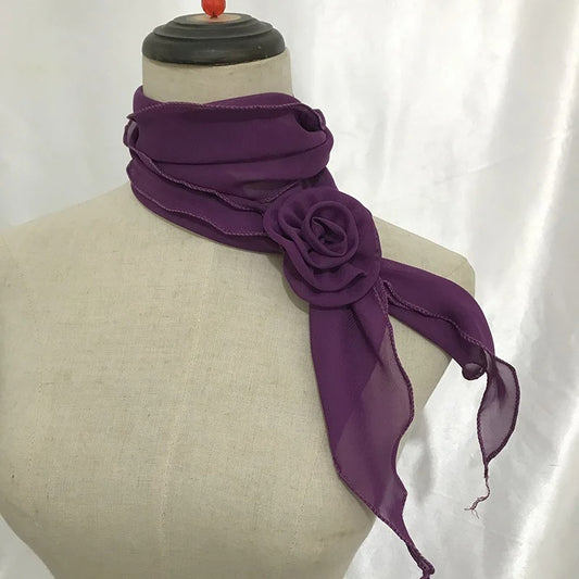 RUNMEI Women’s Silk-Inspired Scarf – Versatile & Chic Accessory