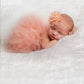 Outfits Girl Handmade Infant Tutu Skirt with Flower Headband Princess Clothes