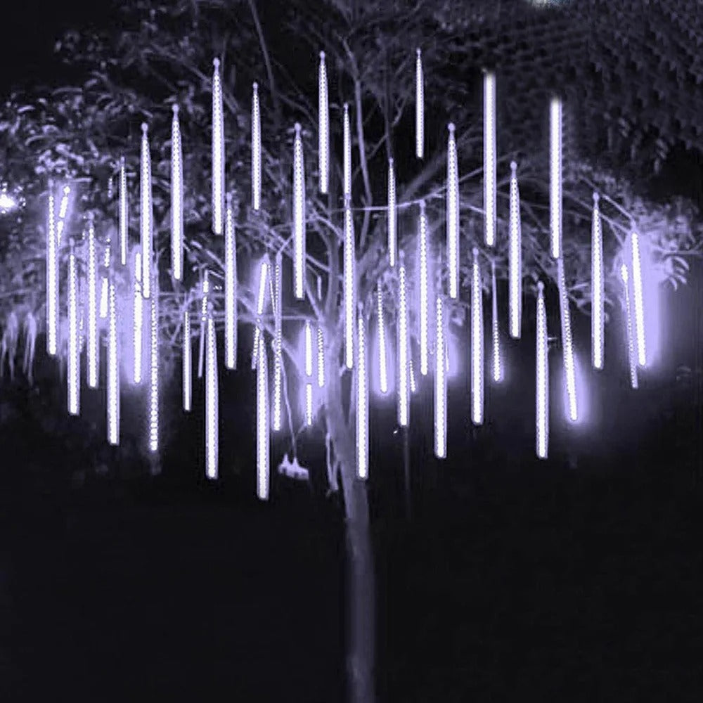 LED Meteor Shower Rain Tube Lights, Chistmas