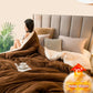 Winter Plush Heated Quilt Cover & Blanket – Dual-Purpose Warmth