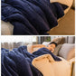Winter Plush Heated Quilt Cover & Blanket – Dual-Purpose Warmth