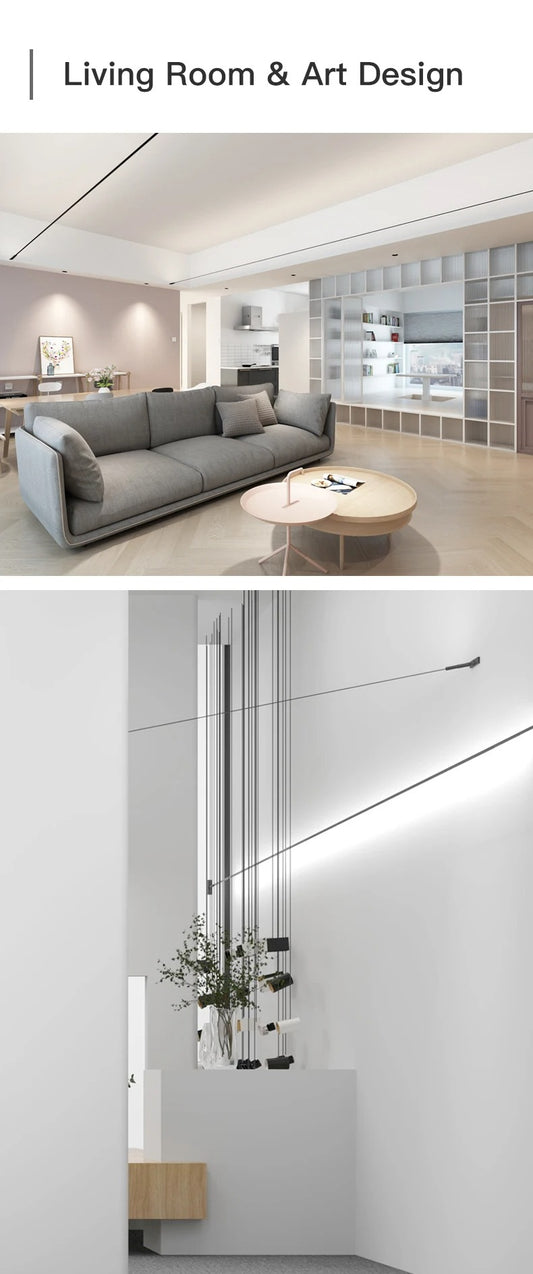 Sleek Modern LED Wall Lamp – Minimalist Linear Design