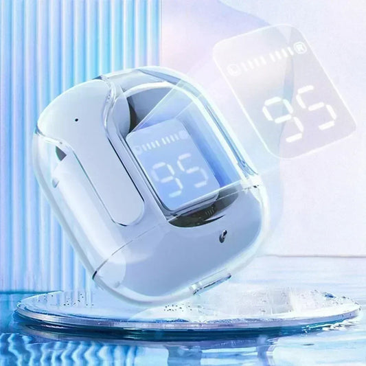 AEVYVKV T6 – Next-Gen Noise Cancelling Wireless Earbuds with LED Display & Fast Charging