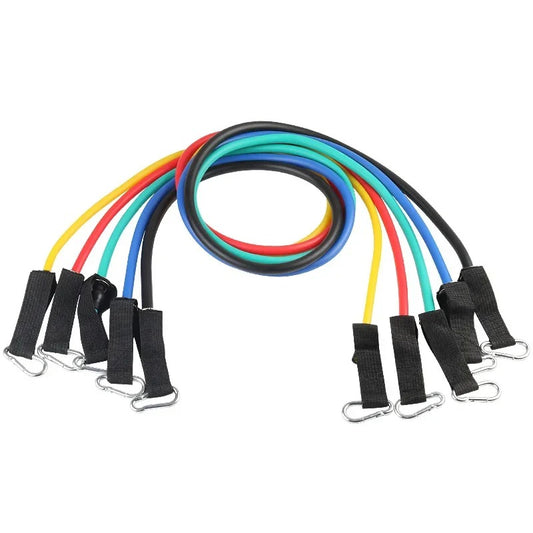 11-Piece Resistance Band Set – Total Body Workout Solution