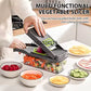 MIVM Premium Multi-Functional Vegetable Grater – Effortless Food Prep