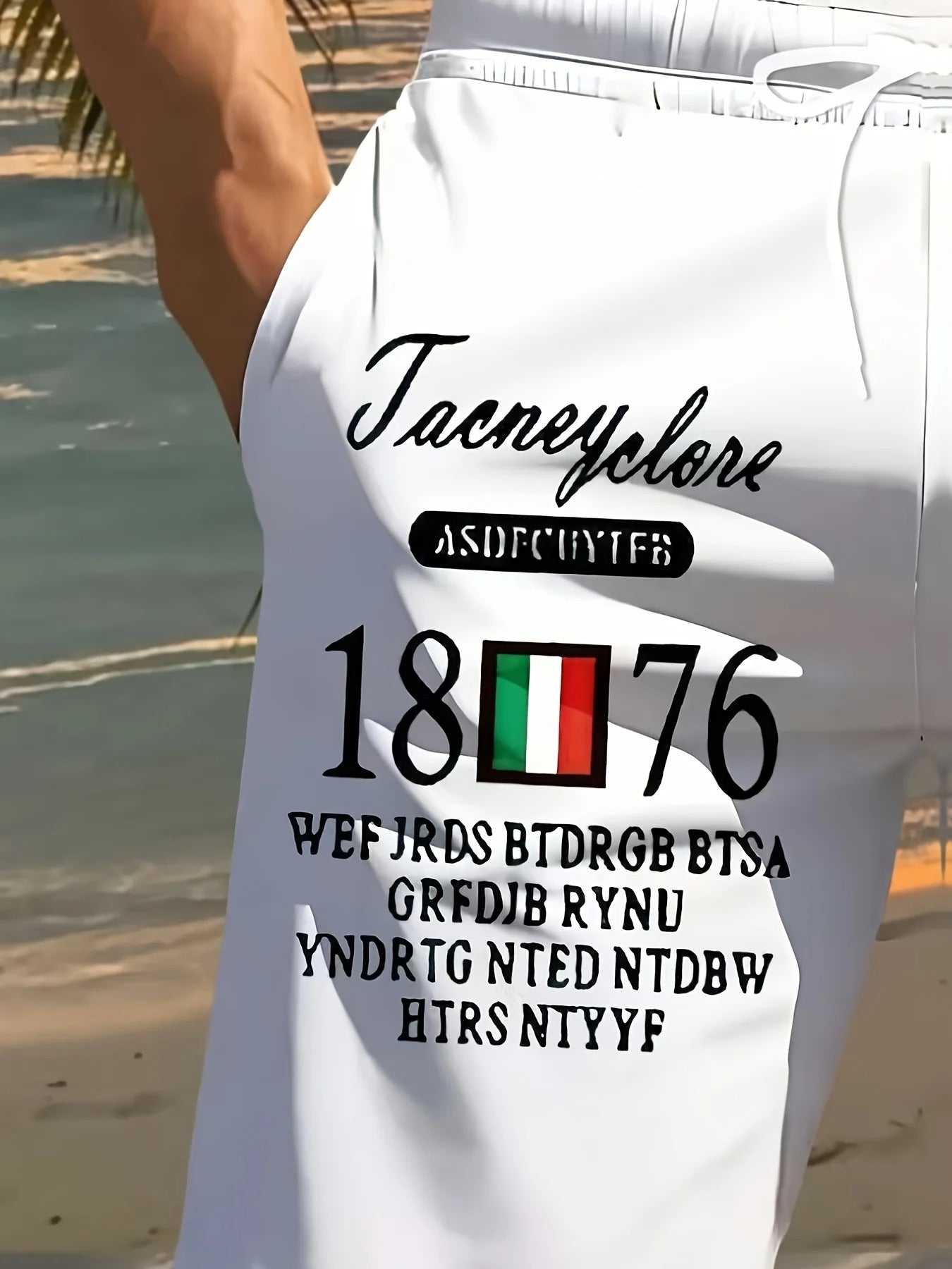 Men’s Quick-Dry 3D Printed Swim & Surf Shorts