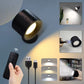 Magnetic LED Wall Lamp – Wireless, Touch-Control & 360° Rotatable