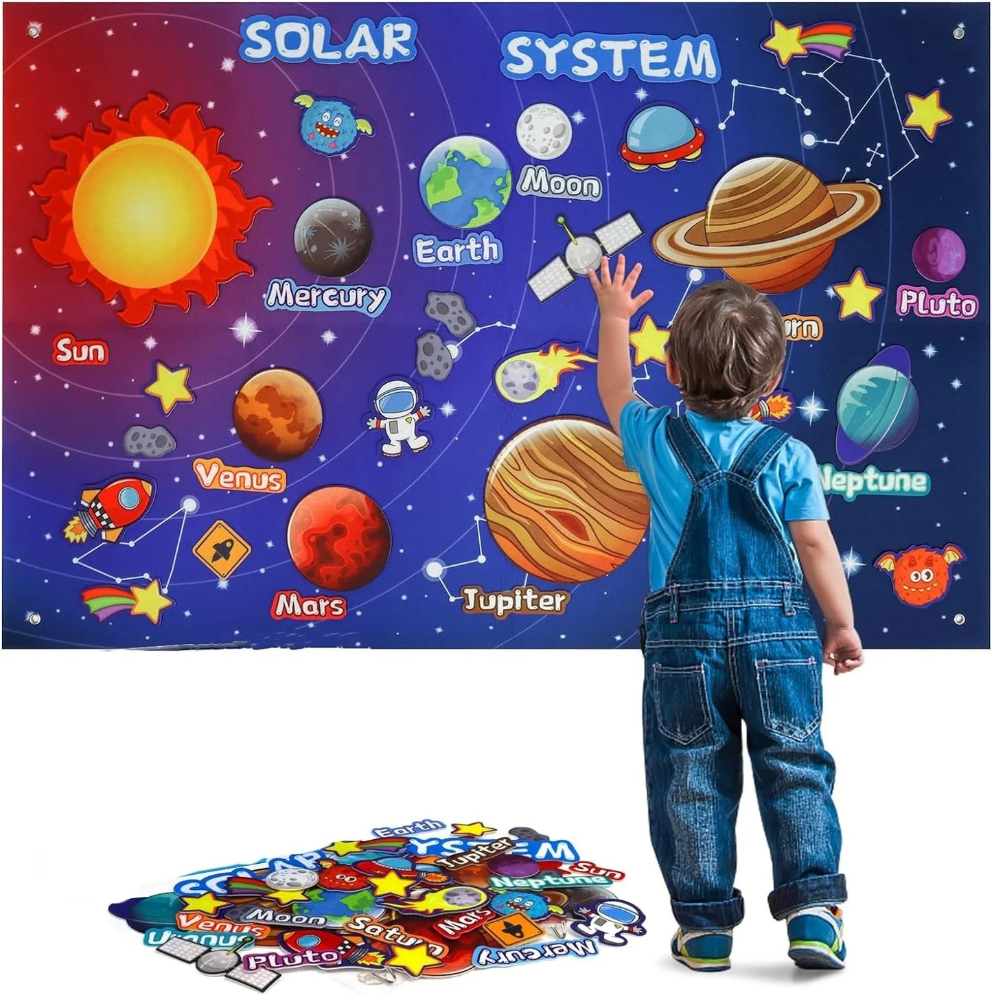 Montessori Solar System Felt Board Kit