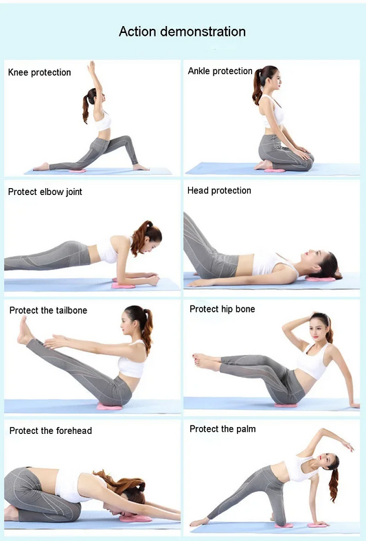 TPE Yoga Knee Pad – Ultimate Comfort & Support