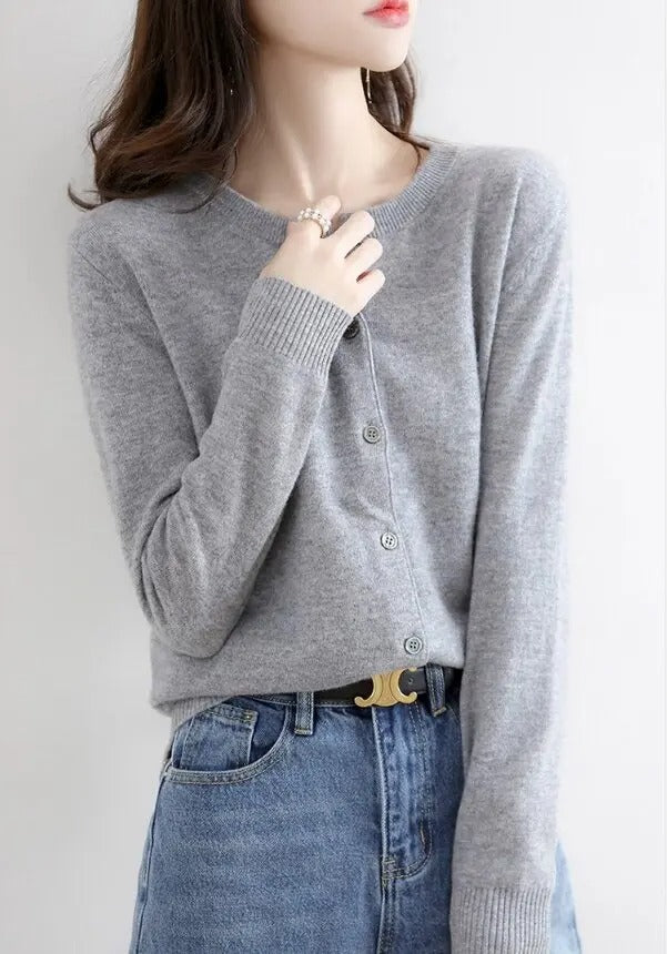 🔥 Shintimes Knit Button-Up Cardigan 🔥