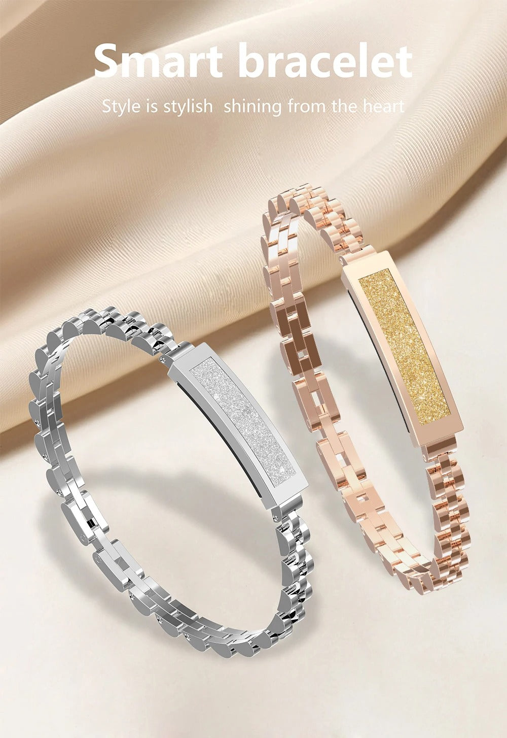 LIGE Smart Bracelet 2025 – Stylish Health & Fitness Tracker