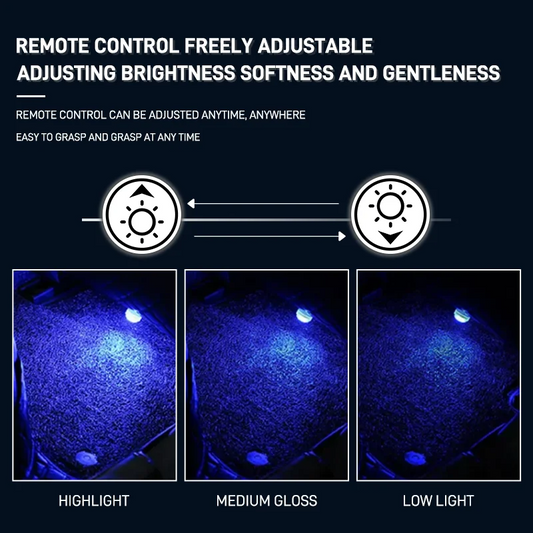Wireless RGB LED Adhesive Ambient Light – Universal Interior & Décor Glow