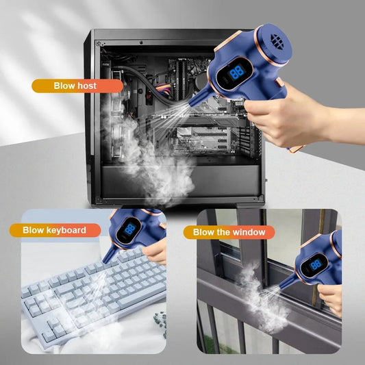 Mini Portable Car & Home Vacuum Cleaner – Compact, Powerful, and Versatile