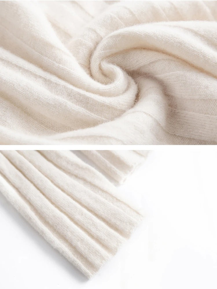 ZJAISS Women’s Polo Collar Knit Sweater – Cozy Chic for Autumn/Winter