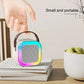 CHUBAN K12 Wireless Portable Karaoke Speaker – RGB Lights & Dual Microphones