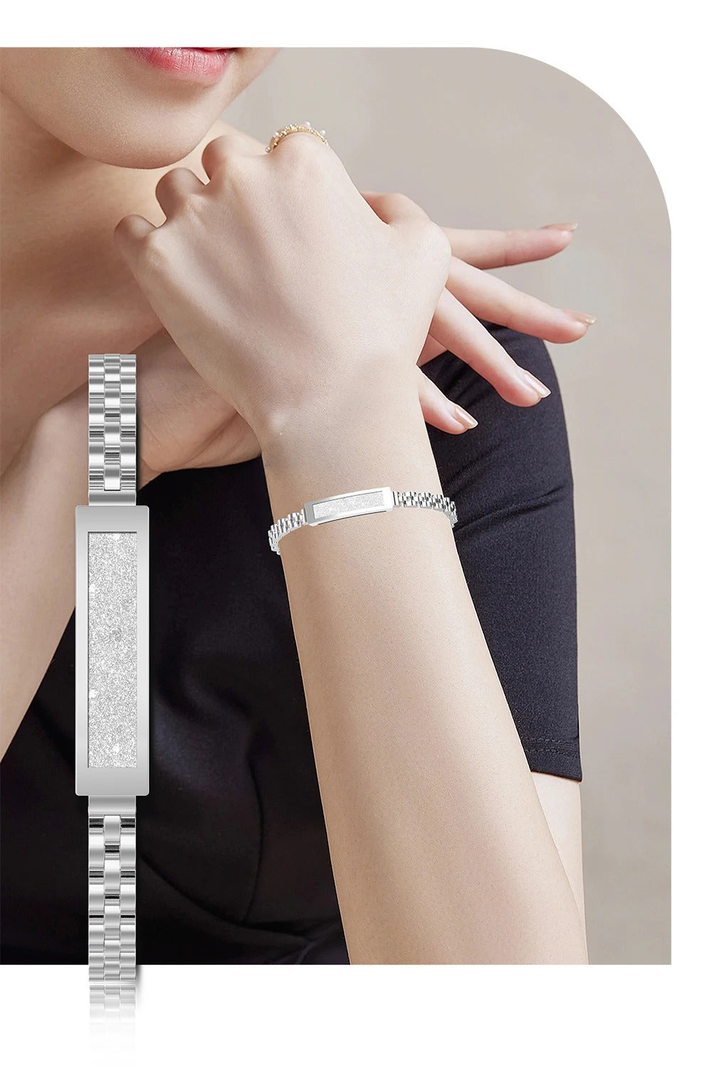 LIGE Smart Bracelet 2025 – Stylish Health & Fitness Tracker