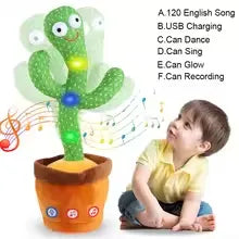 🌵 Dancing Cactus Plush – Sing, Dance & Repeat!
