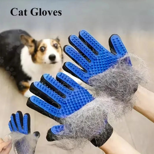 🐾 Pet Grooming Glove – Massage, De-Shed & Bond with Your Fur Baby ✨