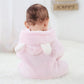 Winter Baby Romper – Cozy Fleece Jumpsuit with Hood