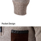 Men’s Thick Knit Turtleneck Pullover – Winter Smart Casual Style