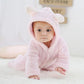 Winter Baby Romper – Cozy Fleece Jumpsuit with Hood