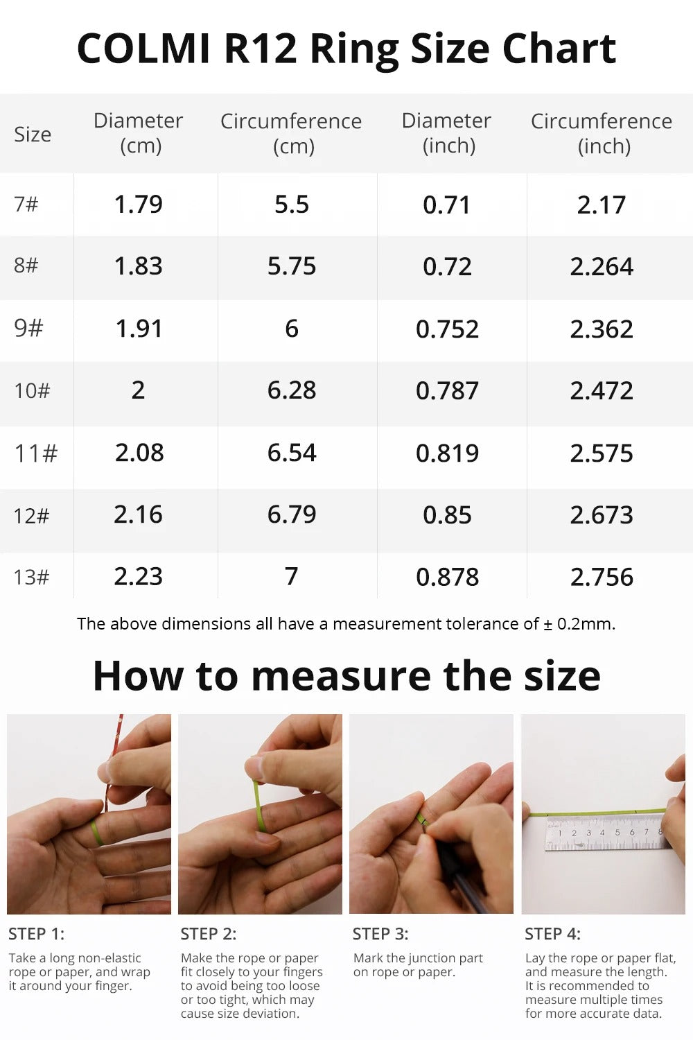 COLMI R12 Smart Ring – Minimal. Smart. Powerful.