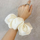Luxury Satin Hair Scrunchie – Korean Style for Women & Girls