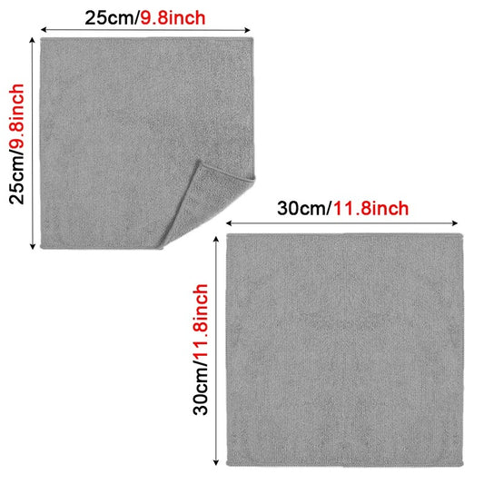 Ultra-Soft Microfiber Cleaning Cloths – Multi-Purpose & Streak-Free