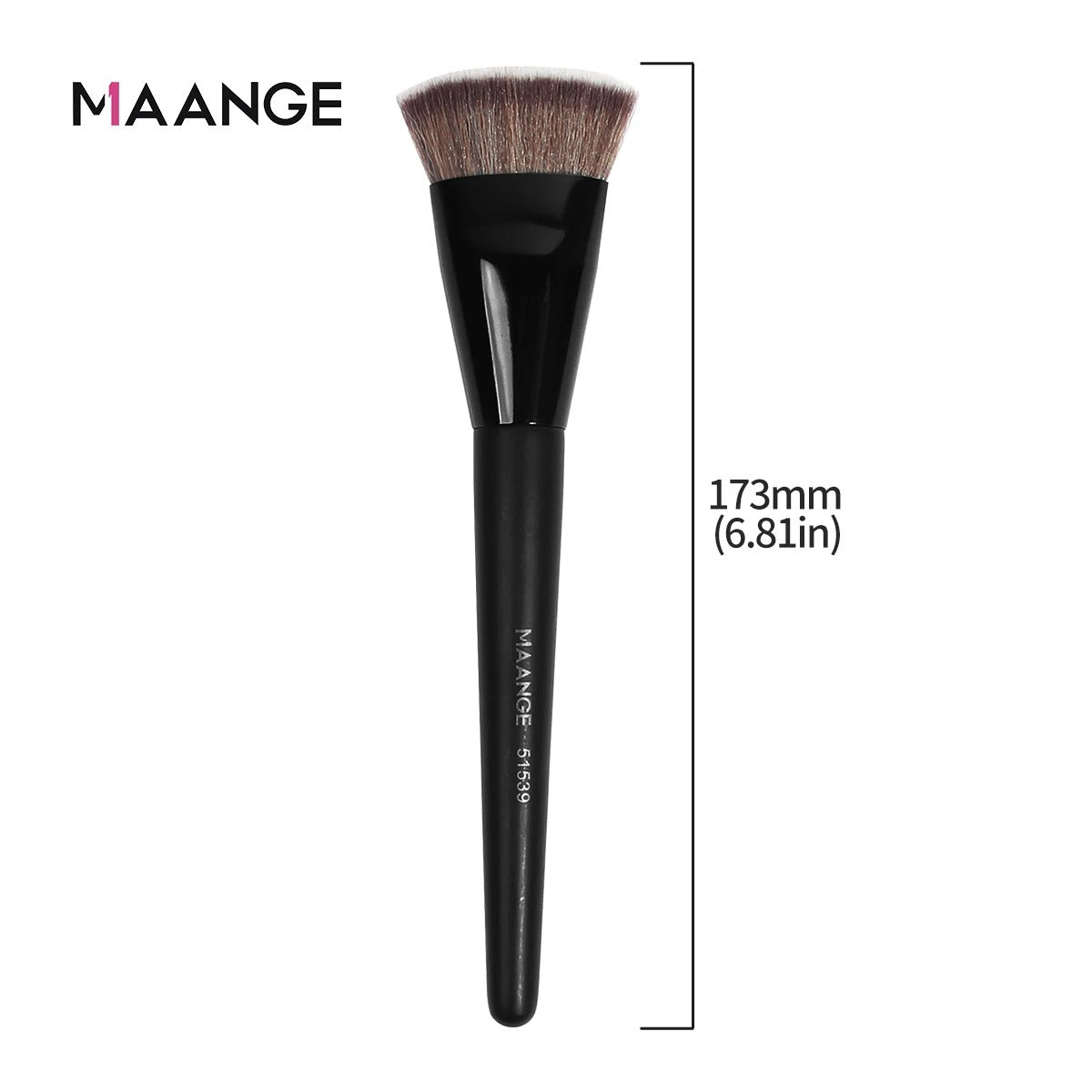MAANGE Flat Top Kabuki Foundation Brush – 1-Piece Pro Makeup Essential