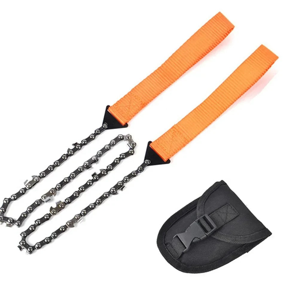 Portable Handheld Chain Saw – Compact Outdoor Survival Tool