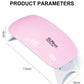 Limegirl Mini LED Nail Lamp – 6W Portable UV/LED Dryer
