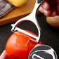 Sleek Multi-Functional Stainless Steel Vegetable & Fruit Peeler