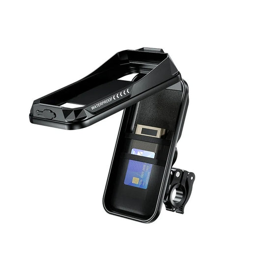 DUTRIEUX Waterproof Motorcycle & Bike Phone Mount – Secure, Stylish, and Fully Protected